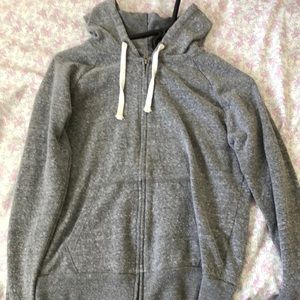Grey zip up jacket